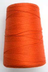 Uki Supreme 5/2 cotton yarn on cone - side view