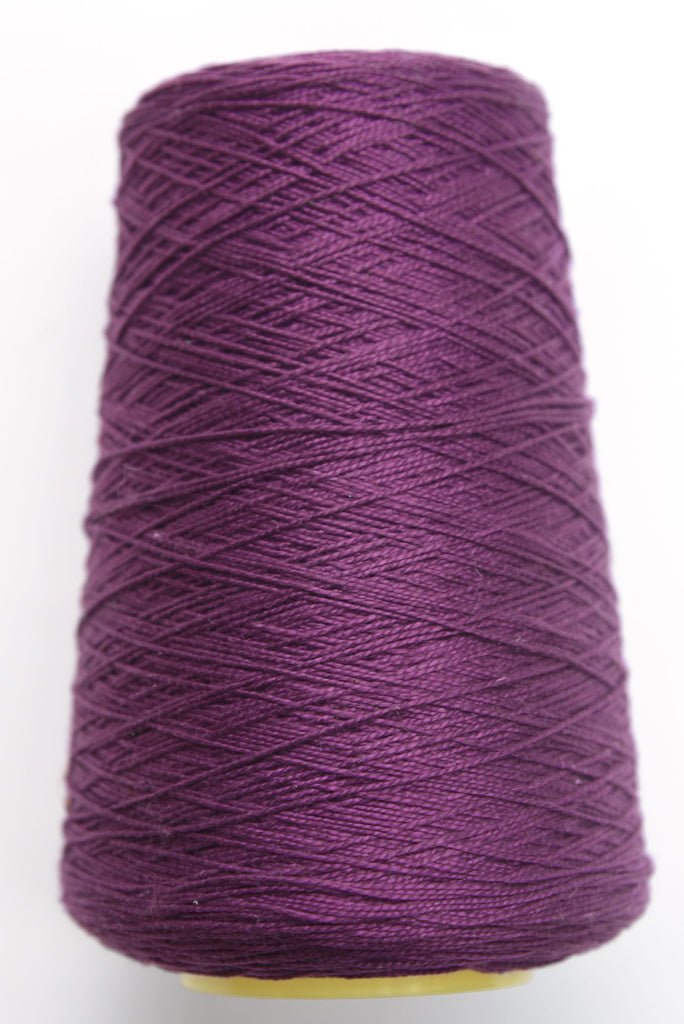 Silk City Cotton 5/2 yarn cone - side view