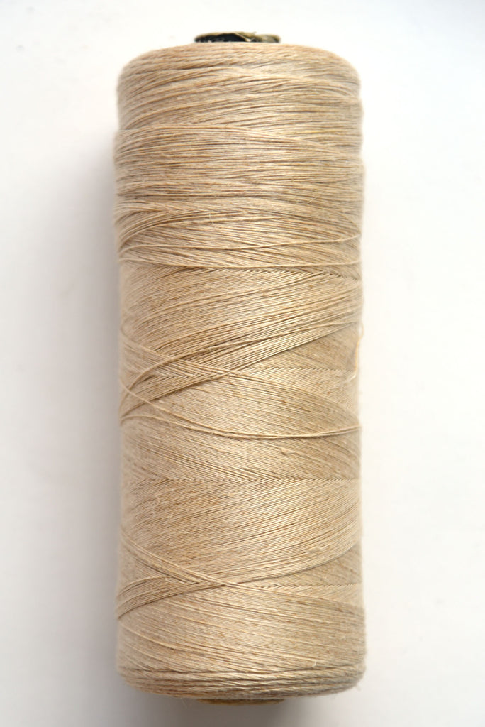 Cotton 30/1 weaving yarn on a tube - side view