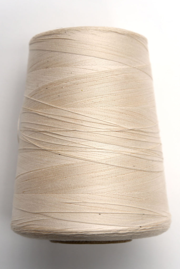 Fairloom Crochet Cotton yarn cone - side view