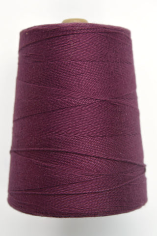 Uki Supreme Mercerized Cotton 3/2 Yarn Cones - Maroon