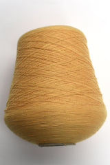 Carisbrook 16/2 Karded Cotton yarn cone - side view