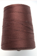 Uki Supreme 3/2 mercerized cotton yarn cone - side view