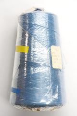 Lily 20/2 cotton yarn on a cone, wrapped in plastic - side view