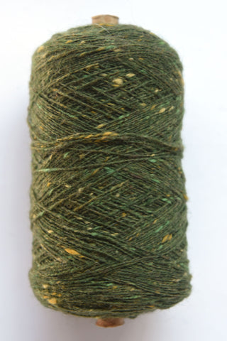 Scottish 1/8 Wool Weaving Yarn Tubes - Dark Green