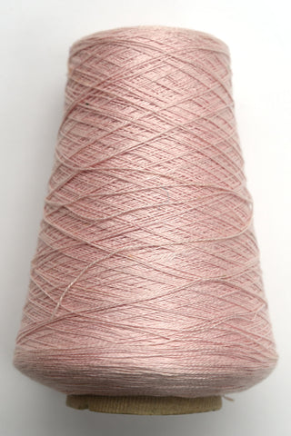 Dixie 10/2 Mercerized Cotton Yarn Cone - Pink Mist