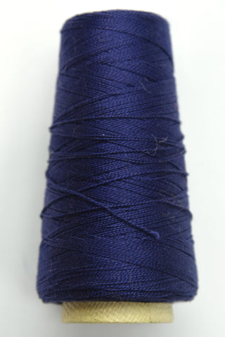 Uki Supreme Mercerized Cotton 5/2 Yarn Cone - Navy