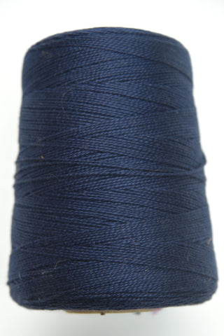 Uki Supreme Mercerized Cotton 3/2 Yarn Cones - Midnight