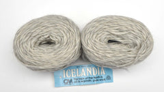 Columbia-Minerva "Icelandia" Yarn - Virgin Wool, Aran Weight, 114 yards - Silver Birch