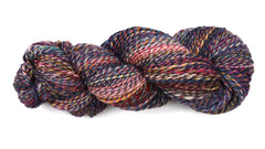 Handspun yarn for knitting, crocheting and weaving