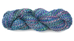 Handspun yarn for knitting, crocheting and weaving