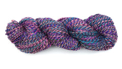 Handspun yarn for knitting, crocheting and weaving