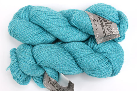 Cascade "Quatro" Yarn - Peruvian Highland Wool, Worsted Weight, 220 yards - Aqua