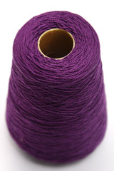 Silk City Cotton 5/2 yarn cone - top view