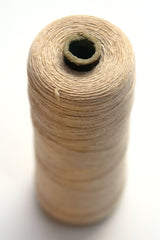 Cotton 30/1 weaving yarn on a tube - top view