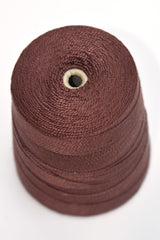 Uki Supreme 3/2 mercerized cotton yarn cone - top view