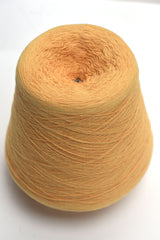 Carisbrook 16/2 Karded Cotton yarn cone - top view