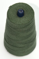 Lily 8/2 cotton yarn cone - topo view
