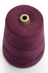 Uki Supreme 3/2 cotton yarn on cone - top view