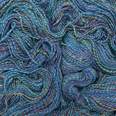 Handspun wool yarn for knitting, crocheting and weaving