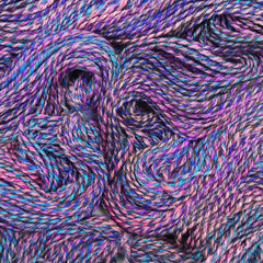 Handspun yarn for knitting, crocheting and weaving