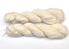 Little Knits "Indie" Yarn - Cashmere, Lace Weight, 400 yards - Natural White