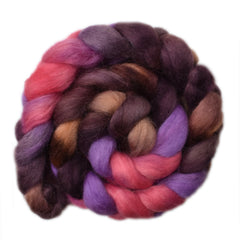 Norwegian Lustre Wool Roving - Bewildered - 4.2 ounces