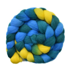 Galway Wool Roving - Sea Voyage 2 - 3.9 ounces