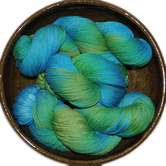 Hand painted Merino wool yarn, DK weight
