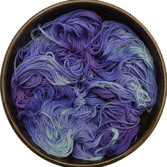 Hand dyed Merino wool yarn, DK weight -unwound