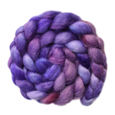 Wensleydale Wool Roving - Wistful - 4.0 ounces