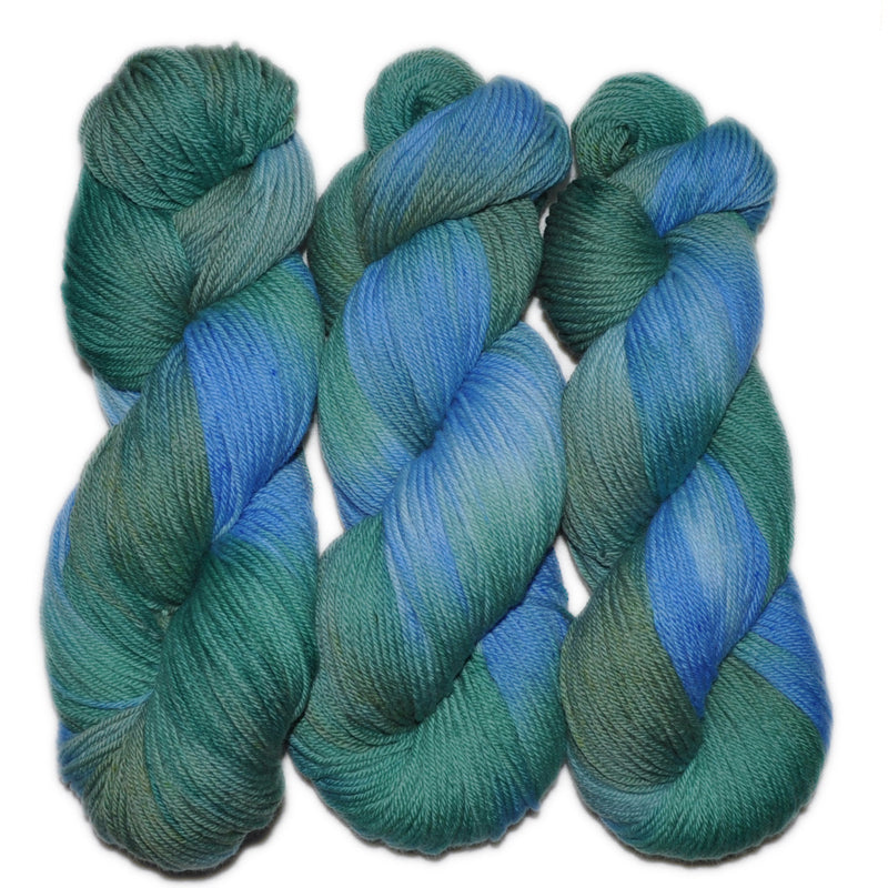 Hand painted Merino wool yarn, DK weight