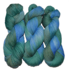 Hand painted Merino wool yarn, DK weight
