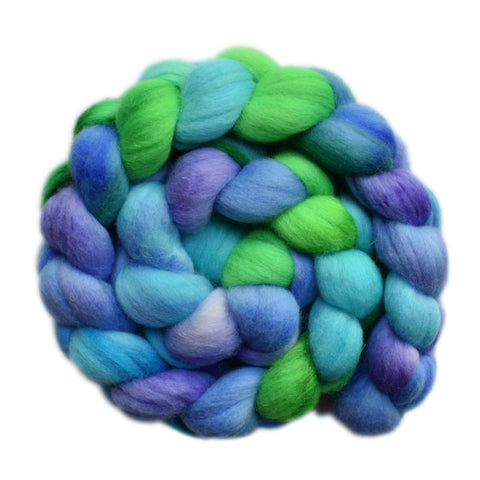 Punta Arenas Wool Roving - Lily Pad Dreams 2 - 4.2 ounces