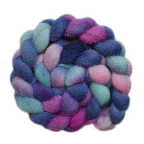 Galway Wool Roving - Nursery Nightlight 2 - 4.0 ounces