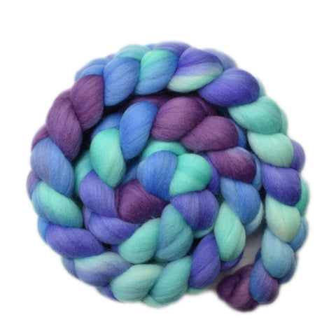Merino Wool Roving, 20.5 micron - Rocking Gently 2 - 4.2 ounces