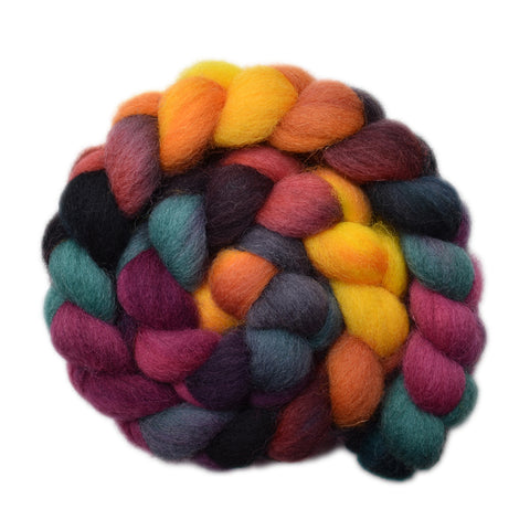 Exmoor Horn Wool Roving - Taking Things Seriously - 3.9 ounces