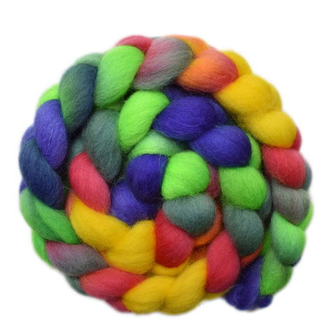 Bergschaf Wool Roving - Hot Air Balloon 2 - 4.1 ounces