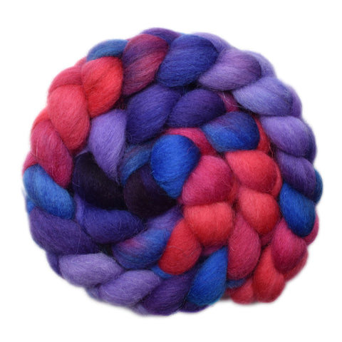 Bergschaf Wool Roving - Showing Heart 1 - 4.2 ounces