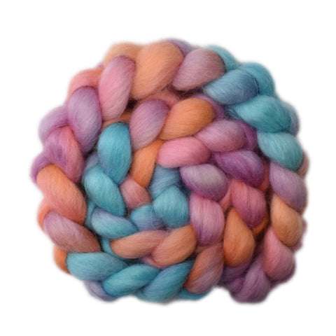 Norwegian Lustre Wool Roving - Well Scrubbed 1 - 4.2 ounces