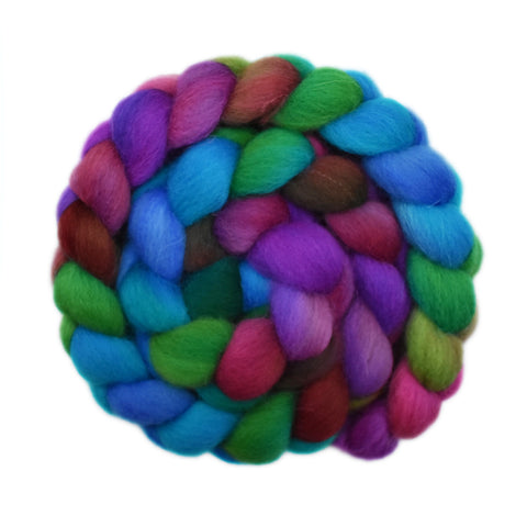 Bergschaf Wool Roving - Happy Gathering 2 - 4.3 ounces