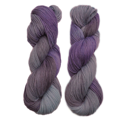 Hand dyed yarn - Merino wool yarn, DK weight, 300 yards - Ukko