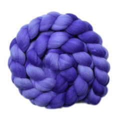 Hand painted Punta Arenas Merino wool roving for hand spinning and felting