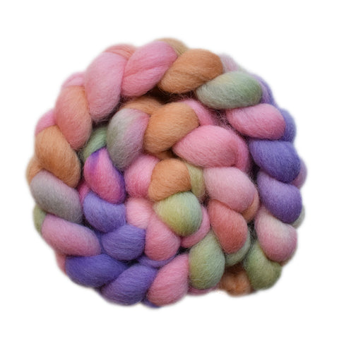 Galway Wool Roving - Giggles 1 - 4.0 ounces