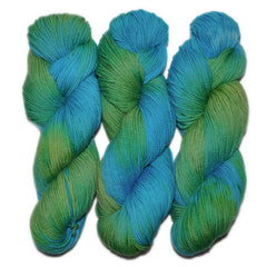 Hand painted Merino wool yarn, DK weight