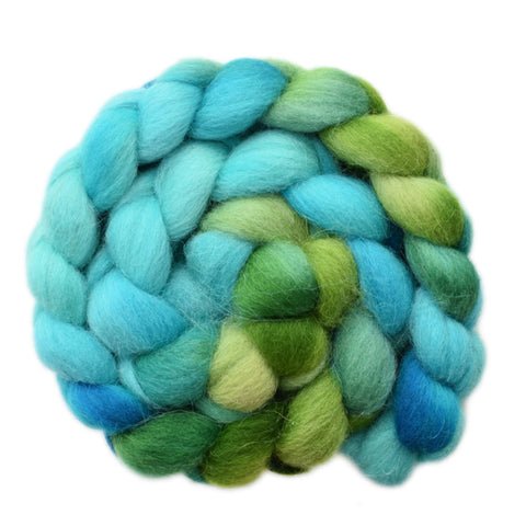 Bergschaf Wool Roving - Gentle Brook 2 - 4.1 ounces