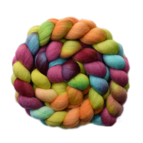 Cormo Wool Roving - Skipping Along 1 - 4.1 ounces