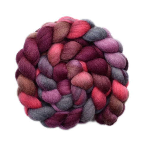 Merino Wool Roving, 20.5 micron - Wistful Memory 2 - 4.1 ounces