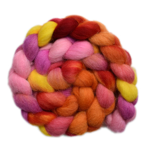 Texel / Blackface / Lleyn Wool Roving - Desire 1 - 4.1 ounces