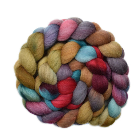 Punta Arenas Merino Wool Roving, 21.5 micron - Hard at Work 2 - 4.3 ounces